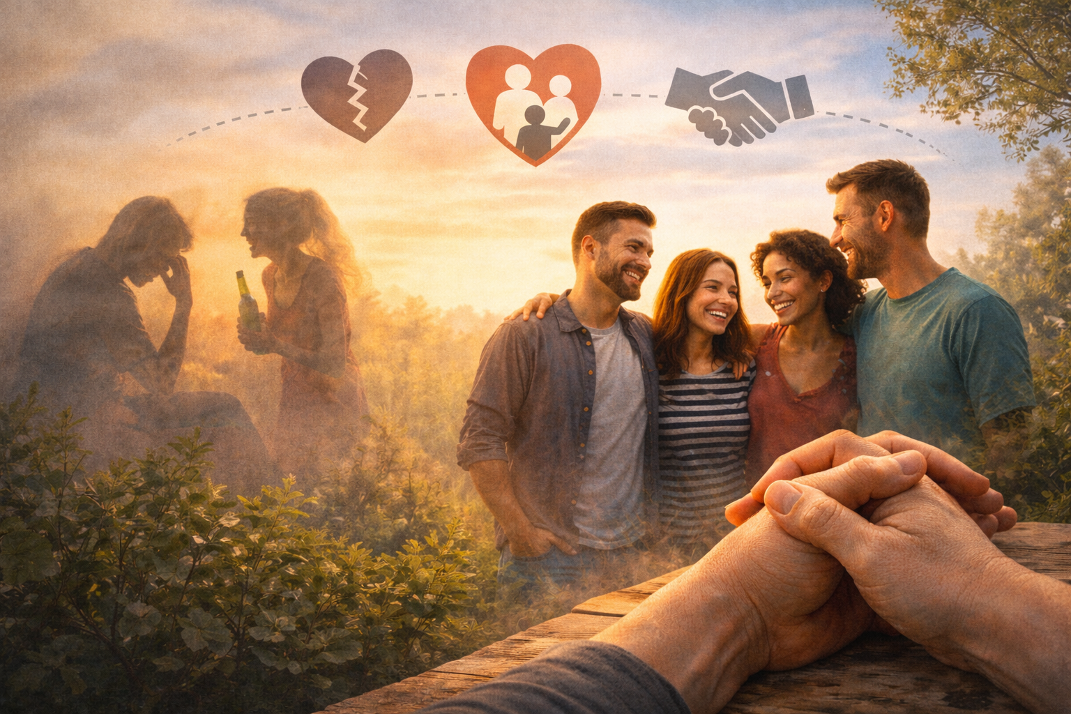 Healthy Relationships in Recovery: Letting Go as New Connections Take Shape