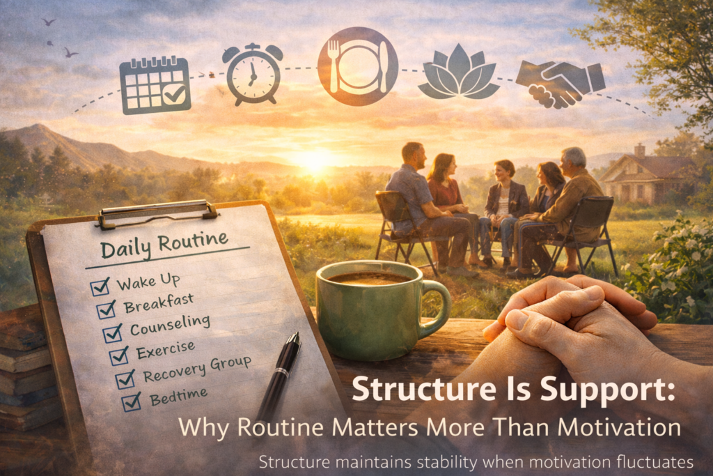 Structure Is Support: Why Routine Matters More Than Motivation in ...