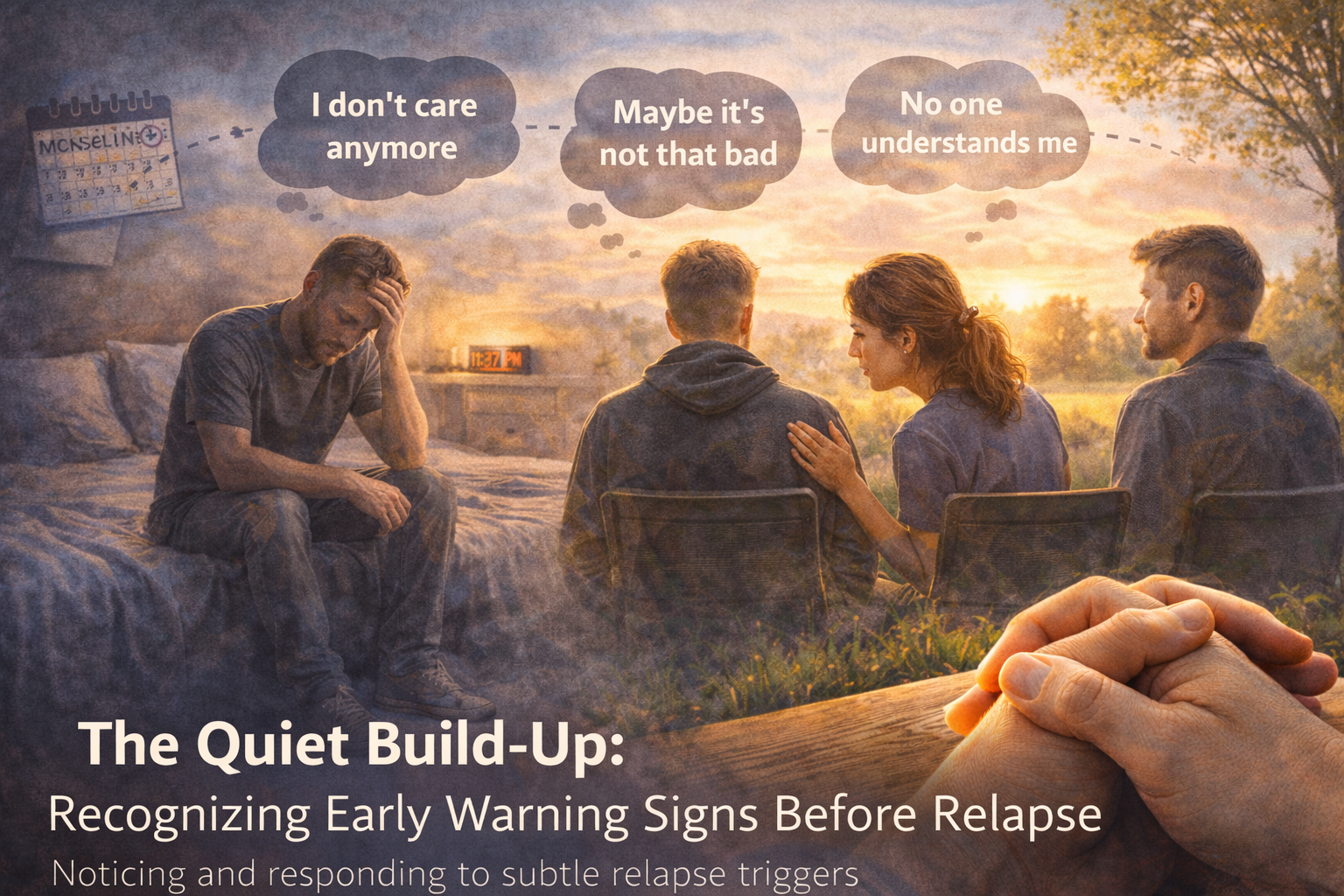 The Quiet Build-Up: Early Warning Signs before Relapse