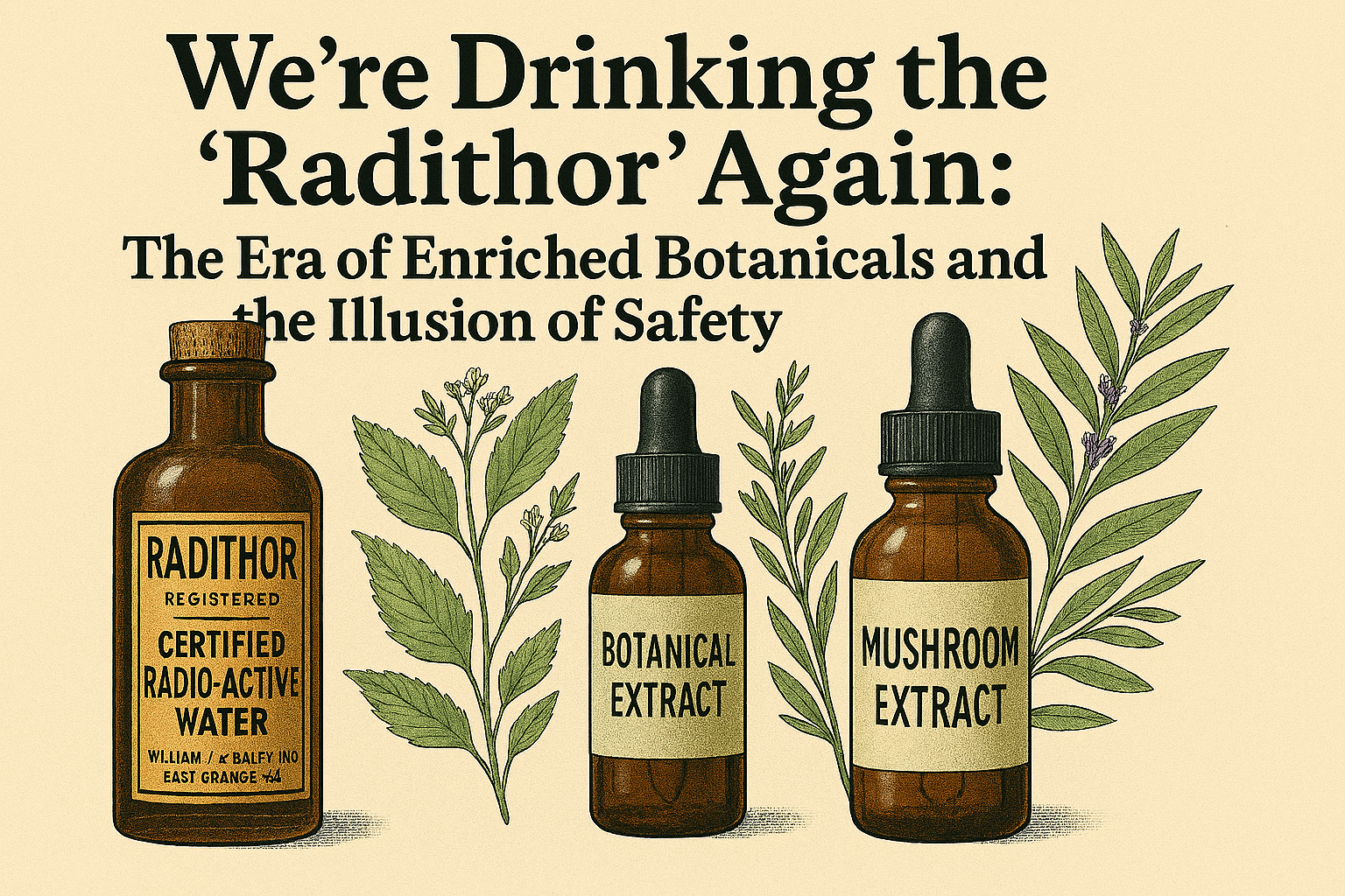 We’re Drinking the ‘Radithor’ Again: The Era of Enriched Botanicals and the Illusion of Safety 